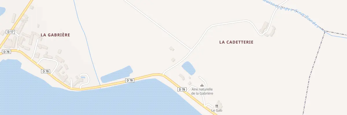 Plan du 46 La Gabriere à Lingé