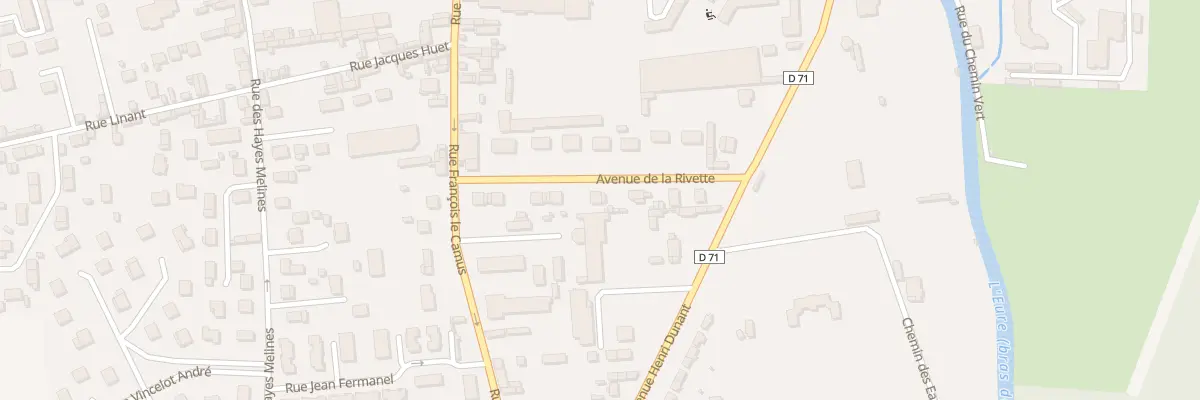 Plan du 5 Av de la Rivette à Louviers