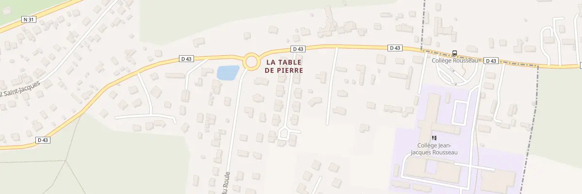 Plan du 38 Rue de la Table de Pierre à Darnétal