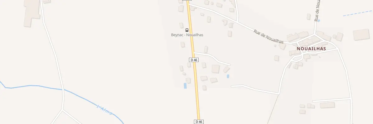 Plan du 52 Rue de la Croix des Combes à Beynac