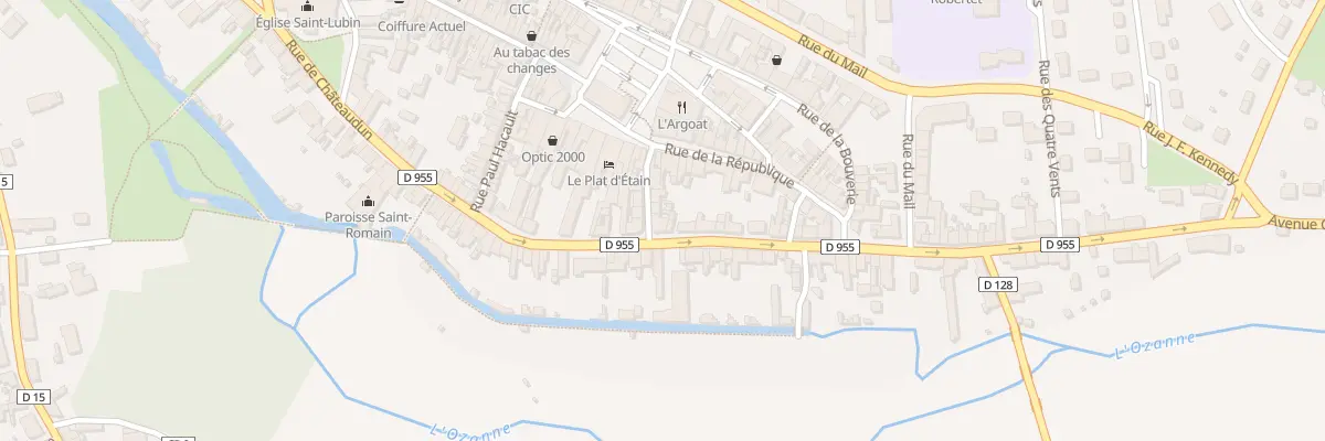 Plan du 45 Rue de Châteaudun à Brou