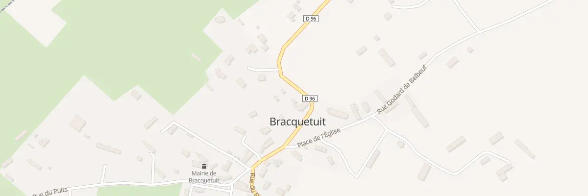 Plan du 18 Pl de l’Eglise à Bracquetuit