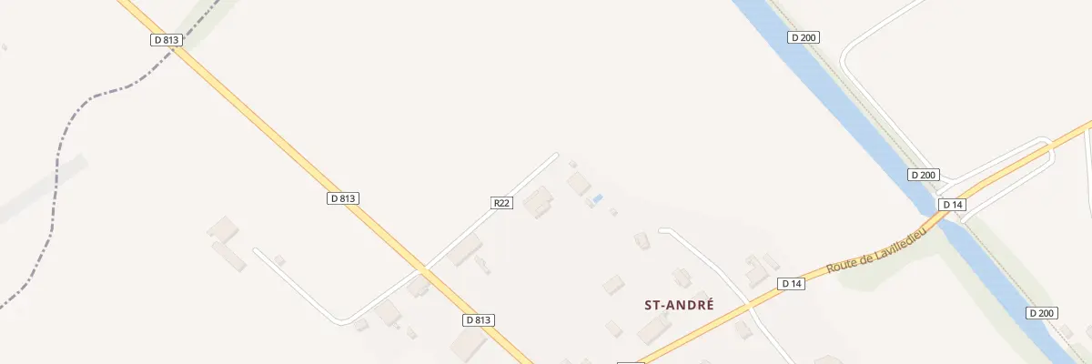 Plan du 4 Cr 22 de Poujral à Saint-Porquier