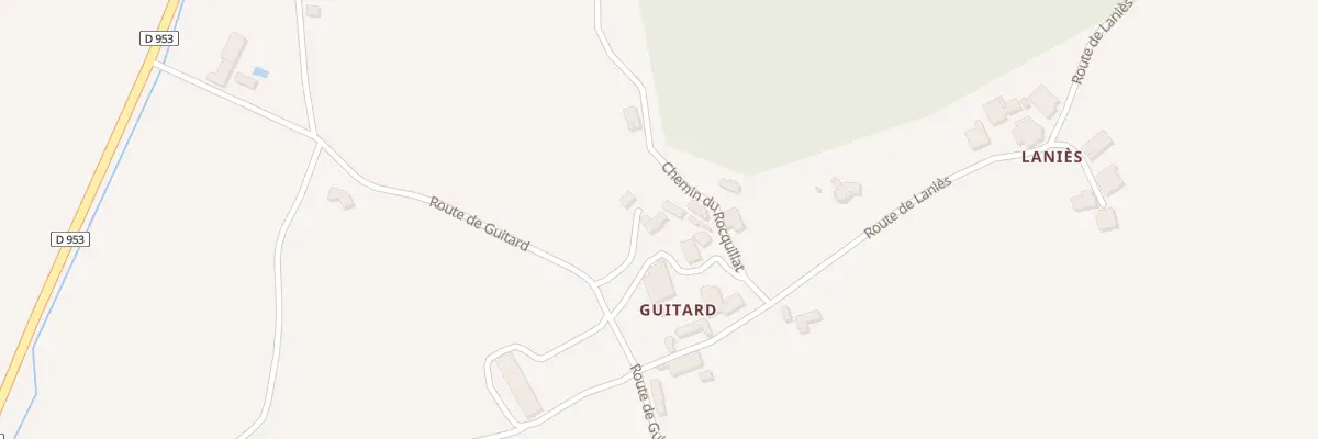 Plan du 5011 Guitard à Sainte-Juliette