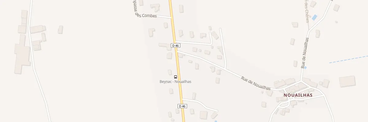 Plan du 43 Rue de la Croix des Combes à Beynac