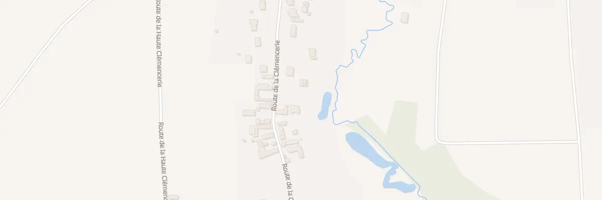 Plan du 54 Rte de la Clémencerie à Faverolles-sur-Cher