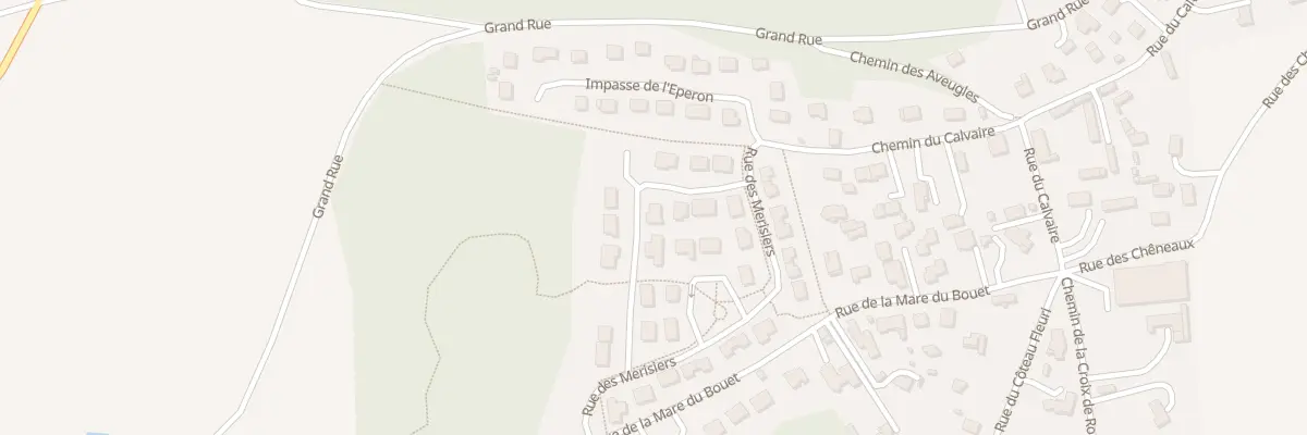 Plan du 71 Rue des Chênes à Ymare