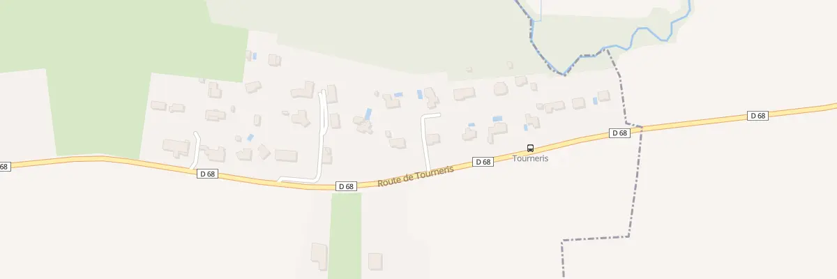 Plan du 1039 Rte de Tourneris à Bonrepos-sur-Aussonnelle