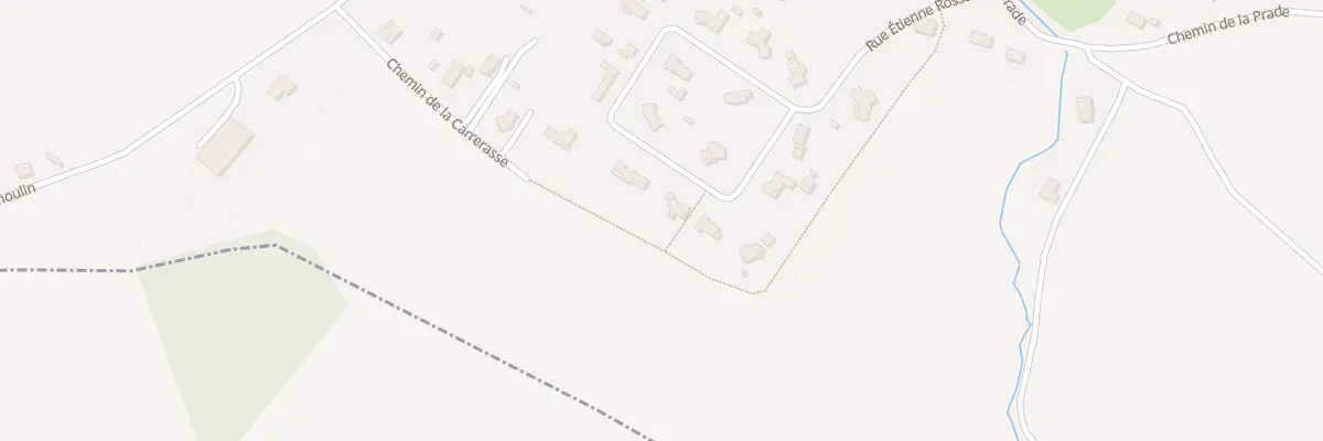 Plan du 13 Rue Etienne Rossat à Lasserre-Pradère