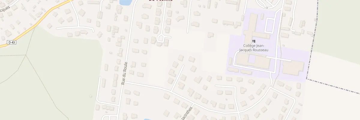 Plan du 11 Rue des Cerisiers à Darnétal