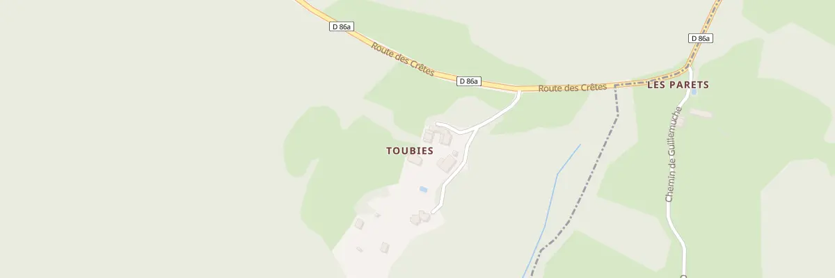Plan du 5001F Toubies à Montberaud