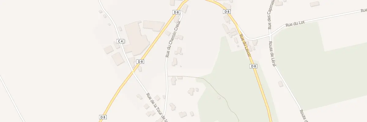 Plan du 5094F La Cevene à Lagardelle