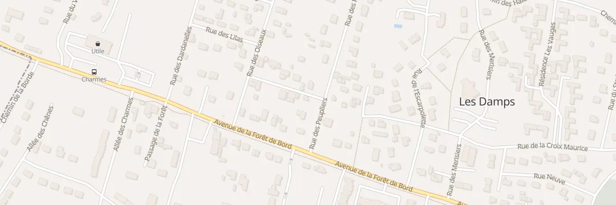 Plan du 19 Rue des Peupliers aux Damps