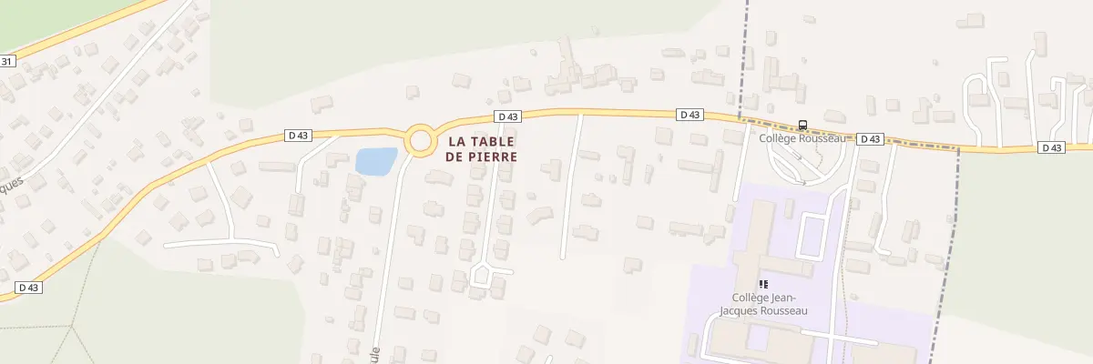 Plan du 40 Rue de la Table de Pierre à Darnétal