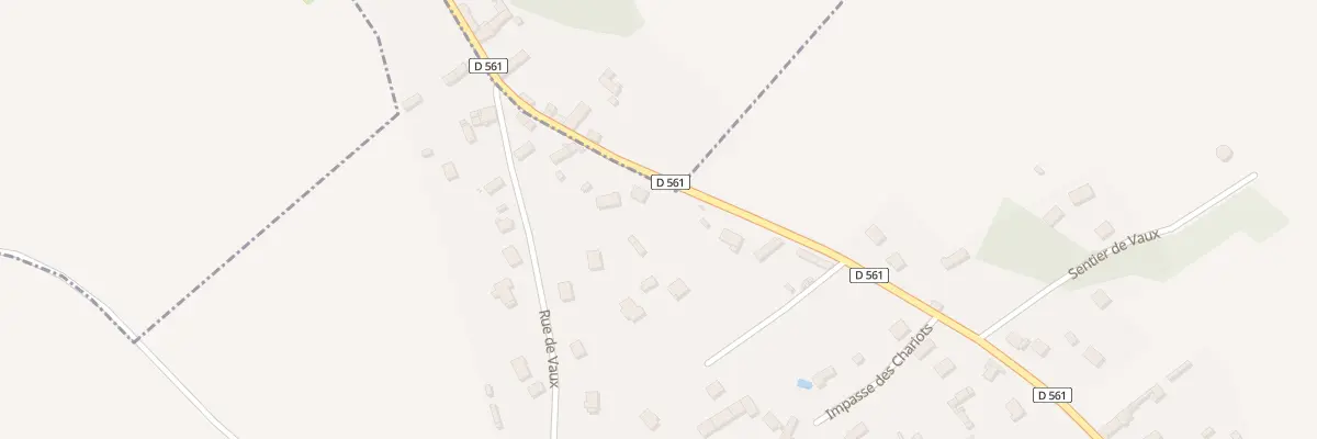 Plan du 89 Rue de la Vieille Route à Marcilly-la-Campagne