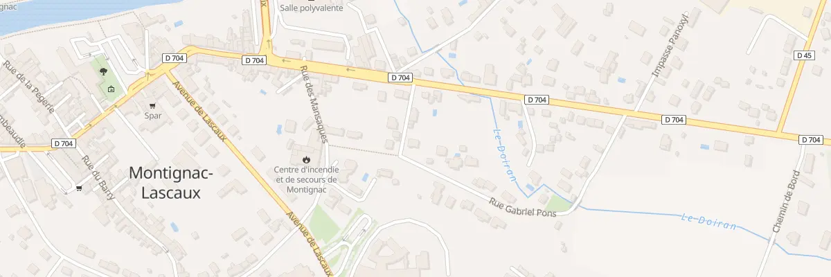 Plan du 3 Rue Gabriel Ponce à Montignac-Lascaux