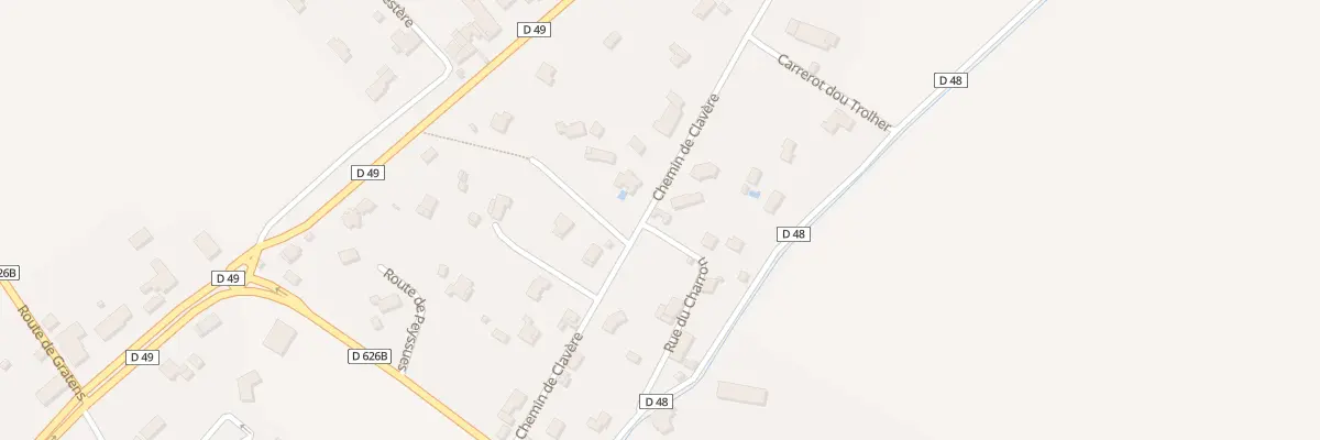 Plan du 5004 La Chapelle à Lafitte-Vigordane