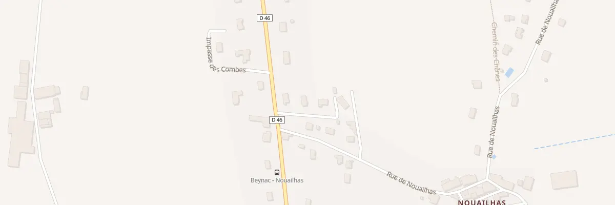 Plan du 39B Rue de la Croix des Combes à Beynac