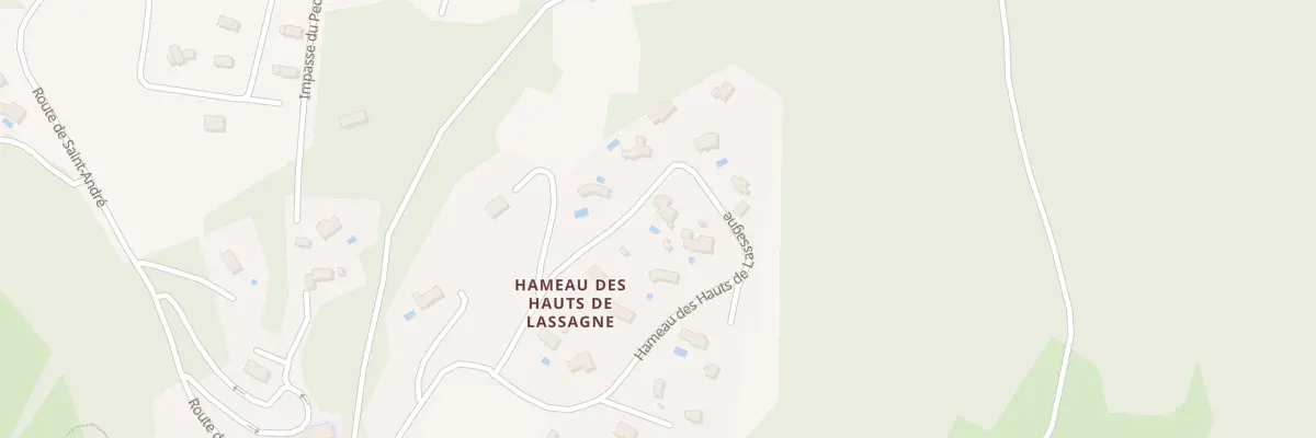 Plan du 11 Ham des Hauts de Lassagne à Saint-André-d’Allas
