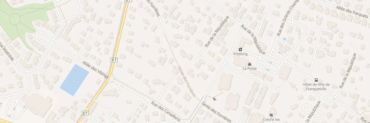 Plan du 537 Rue de la République à Franqueville-Saint-Pierre