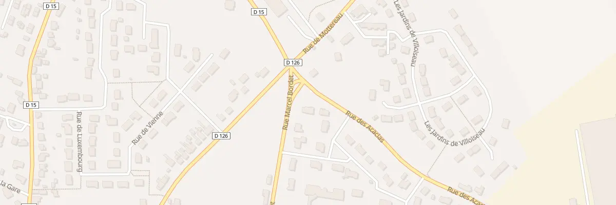 Plan du 15 Rue des Acacias à Brou