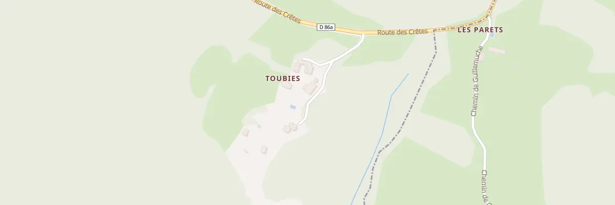 Plan du 5002F Toubies à Montberaud