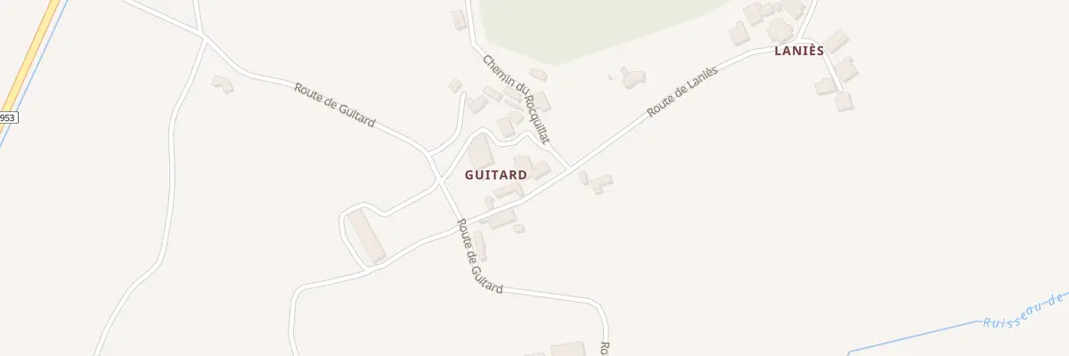 Plan du 5013 Guitard à Sainte-Juliette