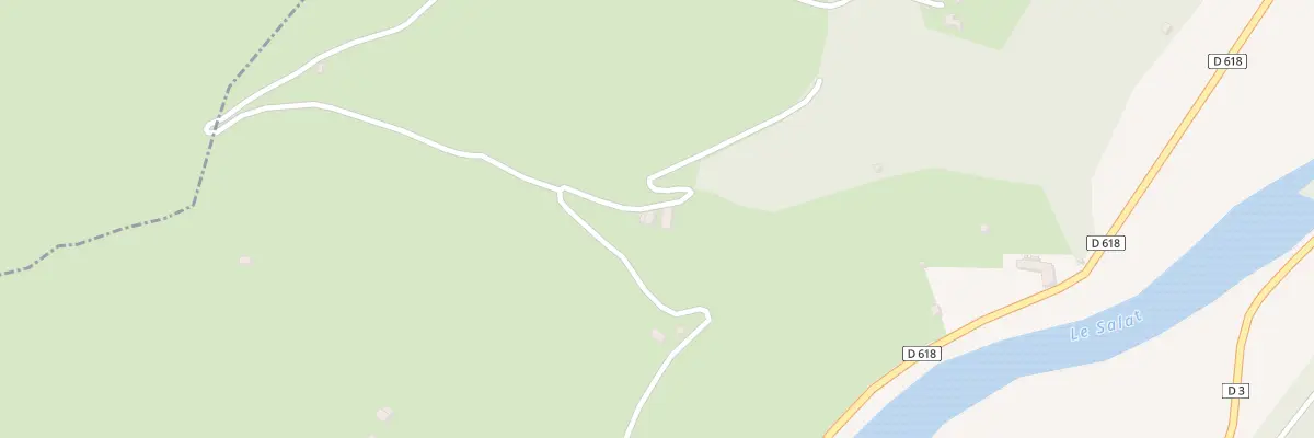 Plan du 9 Sarrat Danat à Lacourt