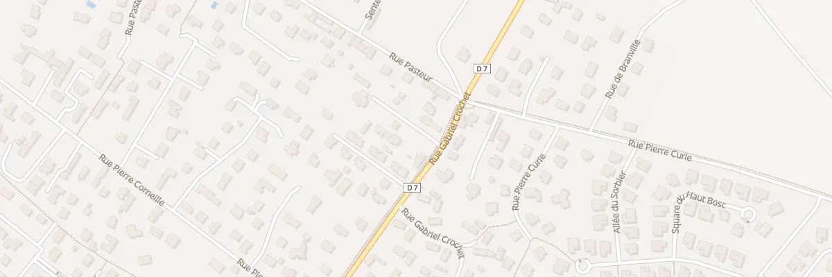 Plan du 235 Rue Gabriel Crochet à Franqueville-Saint-Pierre