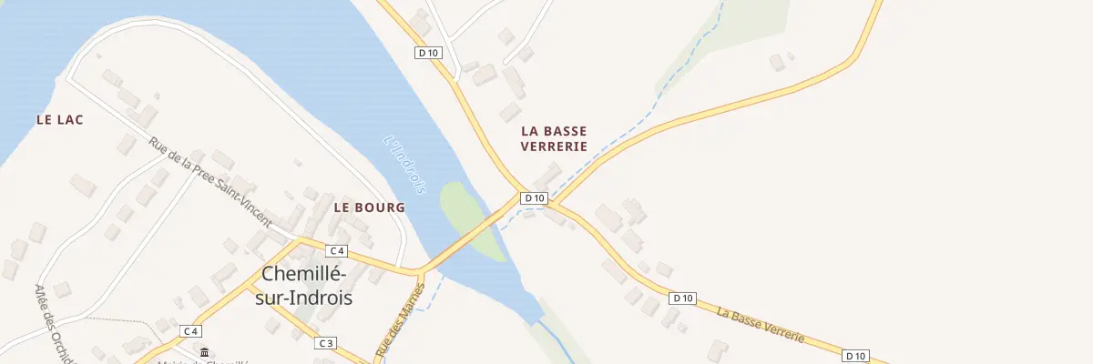Plan du 5 La Basse Verrerie à Chemillé-sur-Indrois