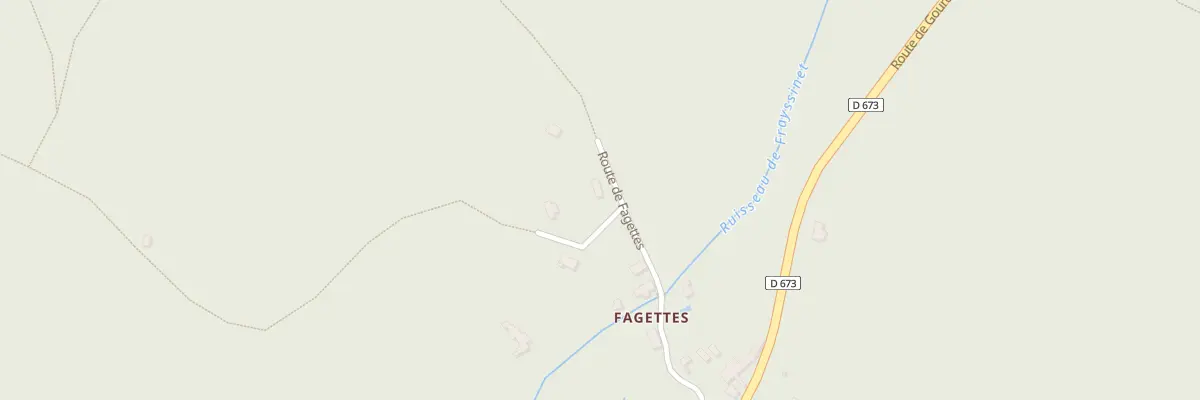 Plan du 5509F Fagettes à Frayssinet-le-Gélat