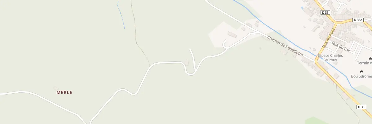 Plan du 140 Melat et Catalasses à Sainte-Croix-Volvestre