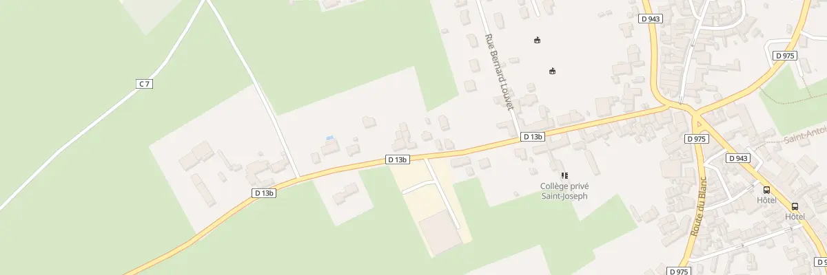 Plan du 14 Rue de Bellevue à Châtillon-sur-Indre