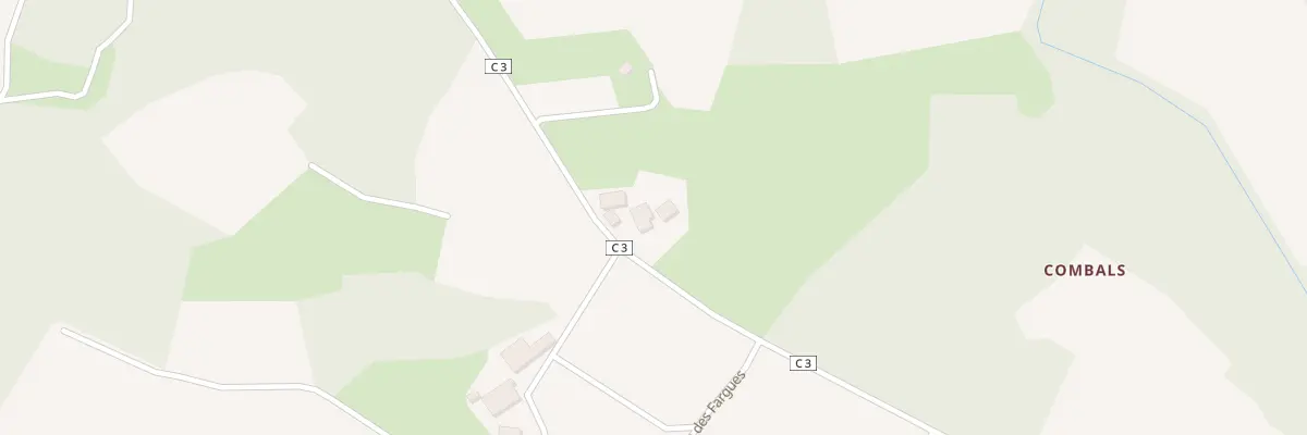 Plan du 1340 Rte de Saint Simplice à Durfort-Lacapelette