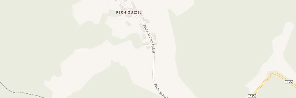 Plan du 399 Rte de Pech Quizel à Montcléra