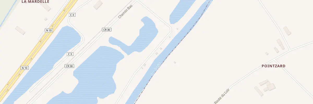 Plan du 358 Les Grouais à Pezou