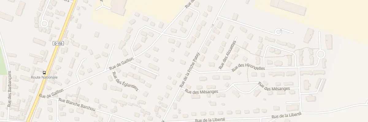 Plan du 6 Rue Galilée à Gravigny