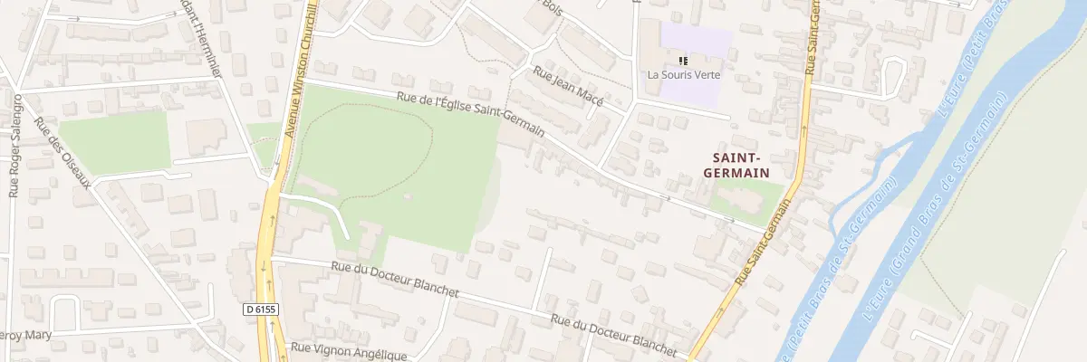 Plan du 26 Rue de l’Eglise Saint Germain à Louviers