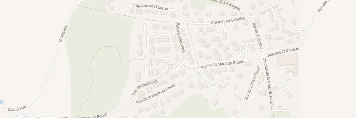 Plan du 235 Rue des Merisiers à Ymare