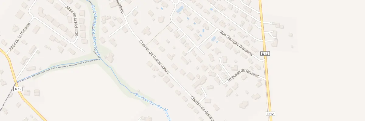 Plan du 506 Che du Guiraoudeou à Saint-Lys