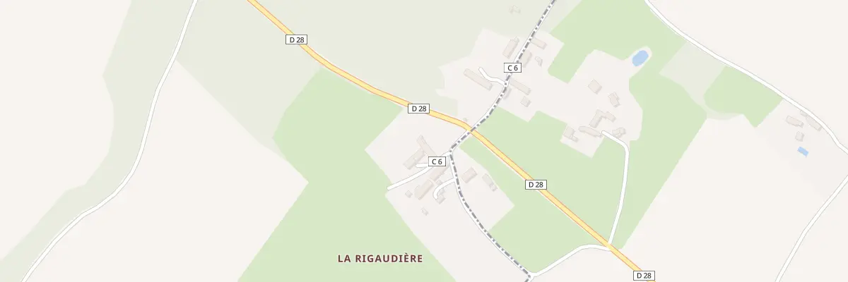 Plan du 5075 La Rigaudiere à Saint-Cyran-du-Jambot