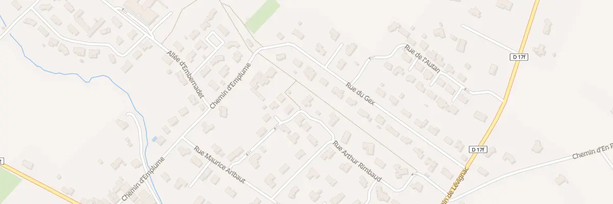 Plan du 4 Rue Etienne de la Boetie à Lasserre-Pradère