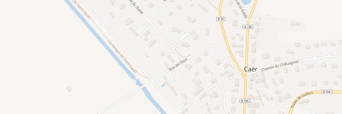 Plan du 2 Rue du Stade à Normanville