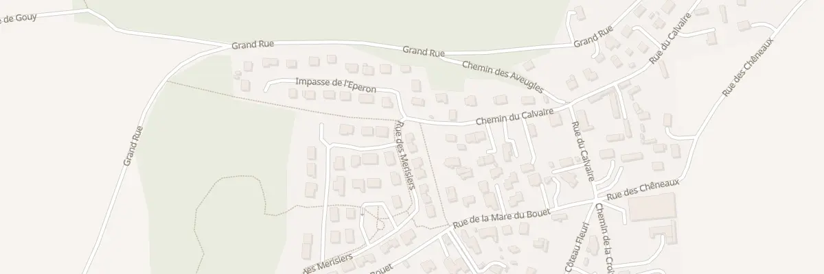Plan du 290 Rue des Merisiers à Ymare