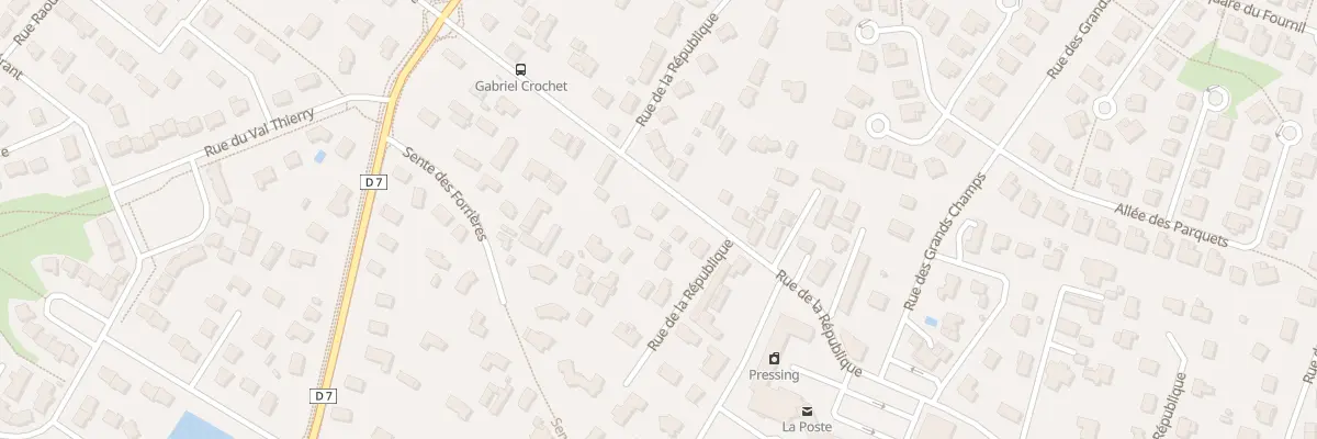 Plan du 583 Rue de la République à Franqueville-Saint-Pierre