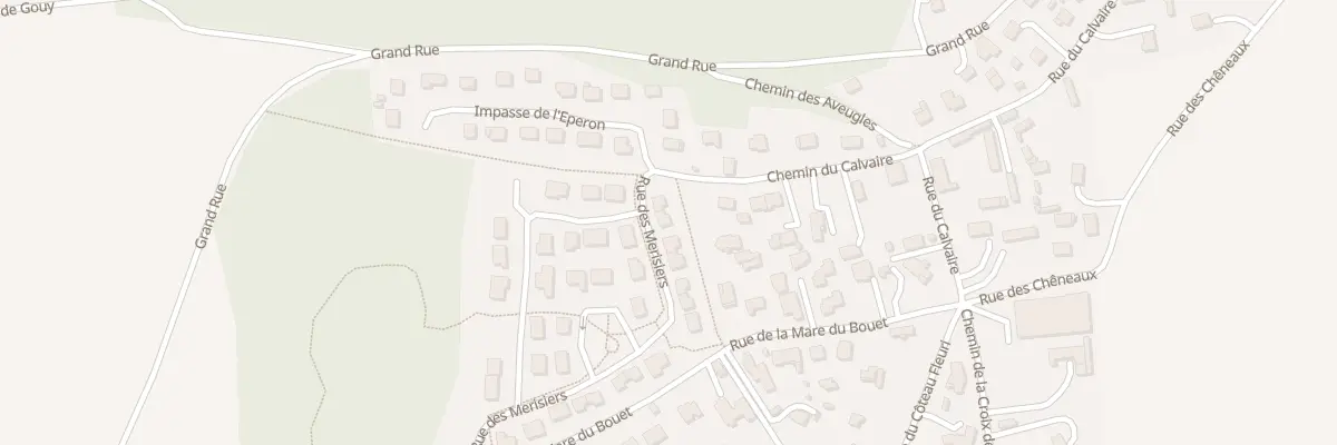 Plan du 280 Rue des Merisiers à Ymare