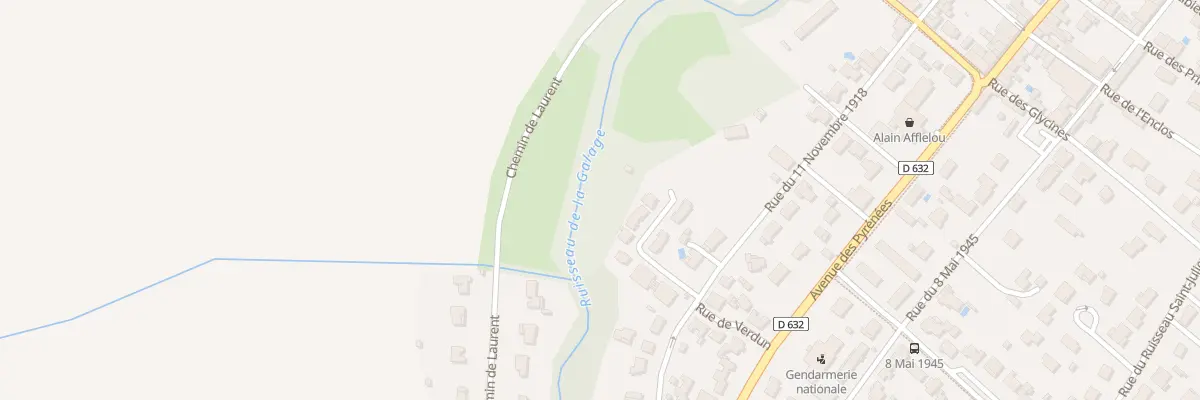 Plan du 84 Rue du 11 Novembre 1918 à Saint-Lys