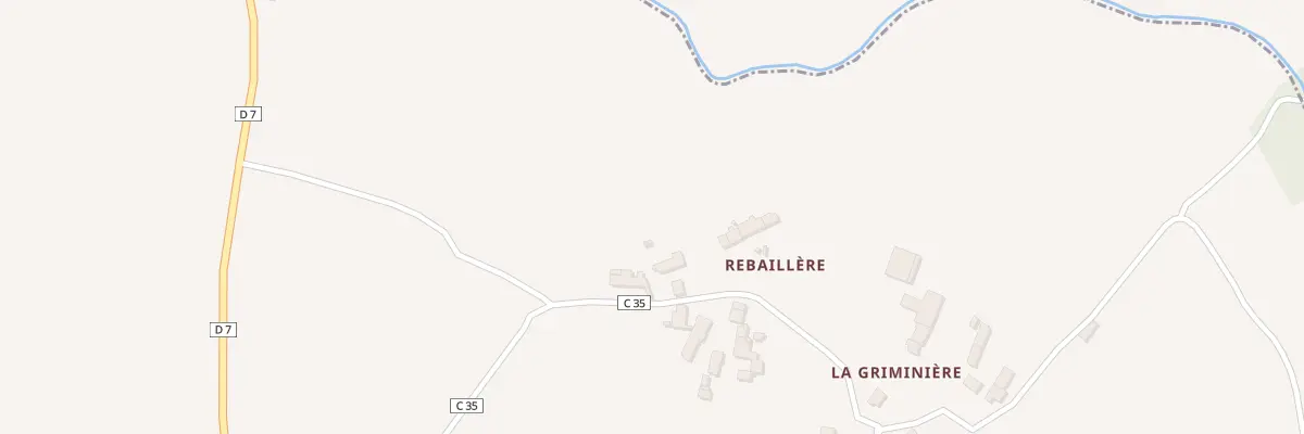 Plan du 5570 Rebaillere à Lussac-les-Églises