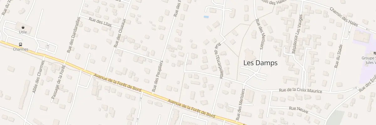 Plan du 9001 Rue de la Croix Maurice aux Damps