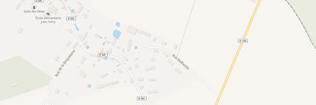 Plan du 4 Rue Malhortie à La Chapelle-du-Bois-des-Faulx